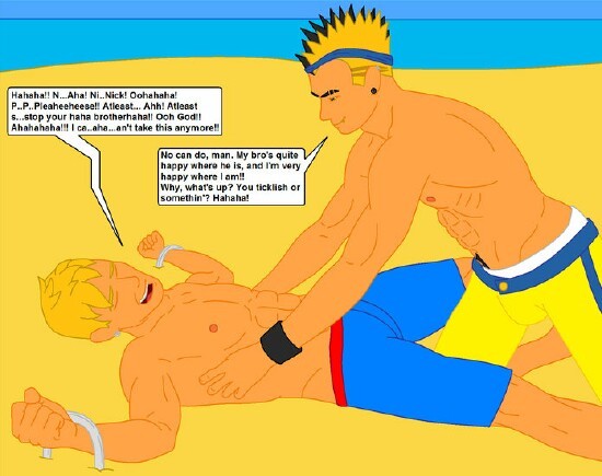 ticklish lifeguard