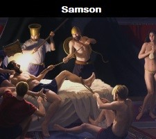 Samson Strong man Samson is bound, humiliated and force shaved in SuperHuman’s hot new twist on the famous biblical tale.