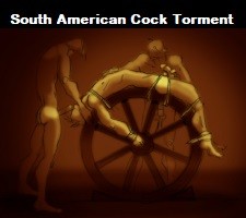 South American Cock Torment BDSM-curious twink on a South American adventure is abducted by a group of men for a kinky private party.