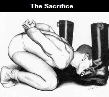 The Sacrifice When a family cannot afford to pay their debt, they sell their eldest son to a slaveboy training camp where boys endure intensive training to prepare them for a life of sexual slavery.