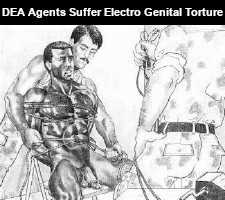 DEA Agents CBT DEA Agent Nick Costa suffers painful electro genital torture!
