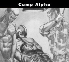 Camp Alpha Colonel Brad Crawford runs a tight POW camp!