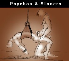 Psychos & Sinners Wordly financier attends his married former lover’s deviant art exhibit and in the midst of a debauched orgy of wealthy perverts, broke rentboys, and other shady types sparks fly between the two old flames.